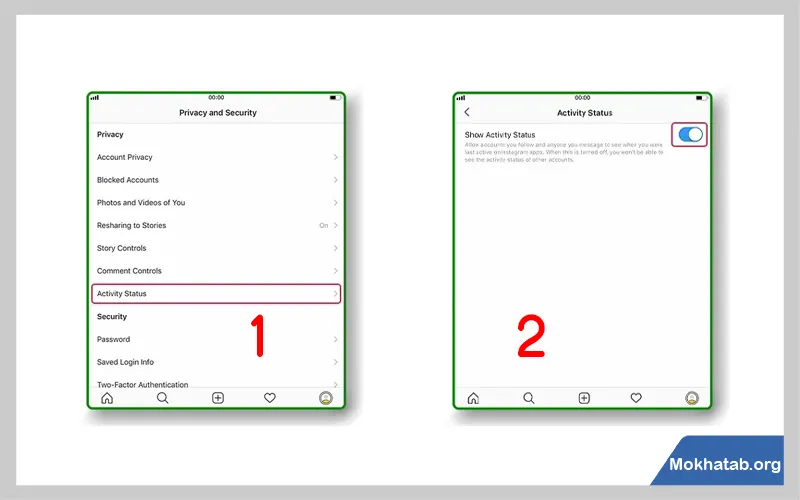 نلاین-بودن-افراد-در-اینستاگرام