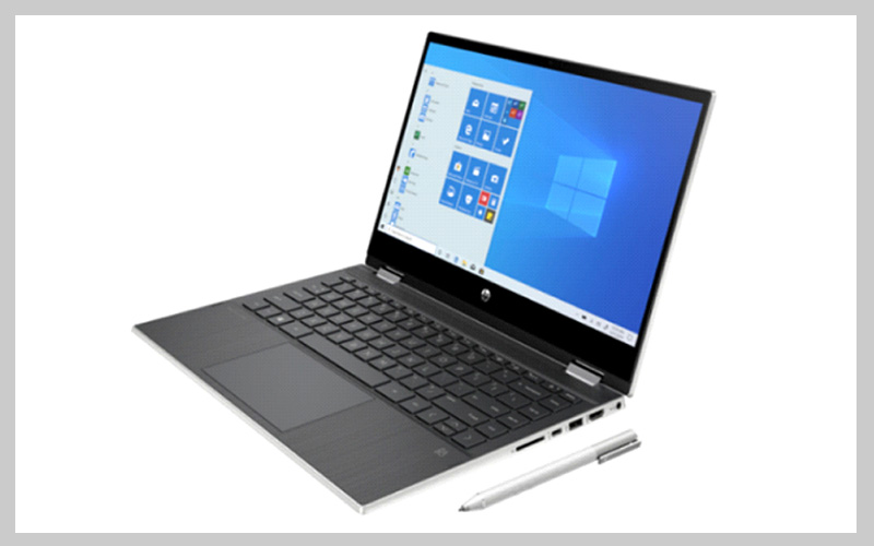  لپ تاپ 14 اینچ اچ پی مدل pavilion x360 14t-dw100