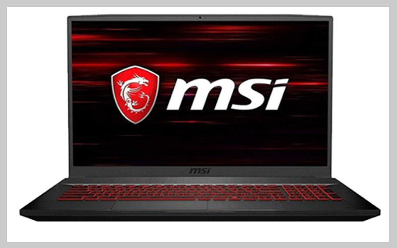  لپ تاپ 17.3 اینچی ام اس آی مدل MSI GF75-10SCSR Thin