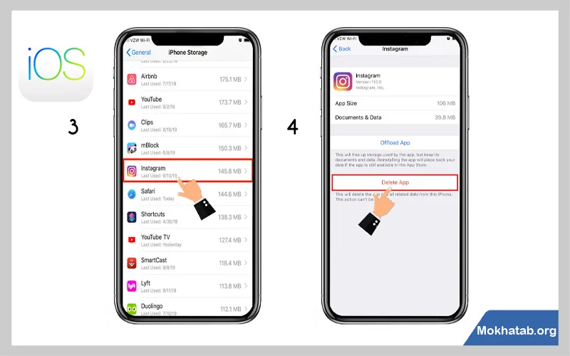پاک-كردن-كش-اينستاگرام-در-اندروید-و-آیفون