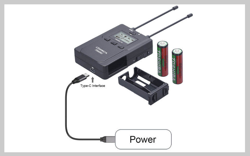 CVM-WM200D ست میکروفن بی سیم کامیکا مدل