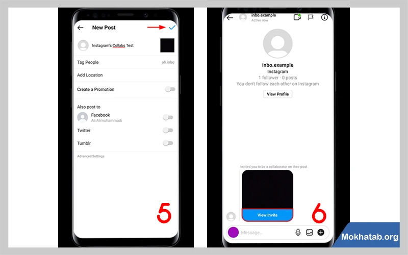چگونه-پست-مشترک-در-اینستاگرام-بگذاریم؟.