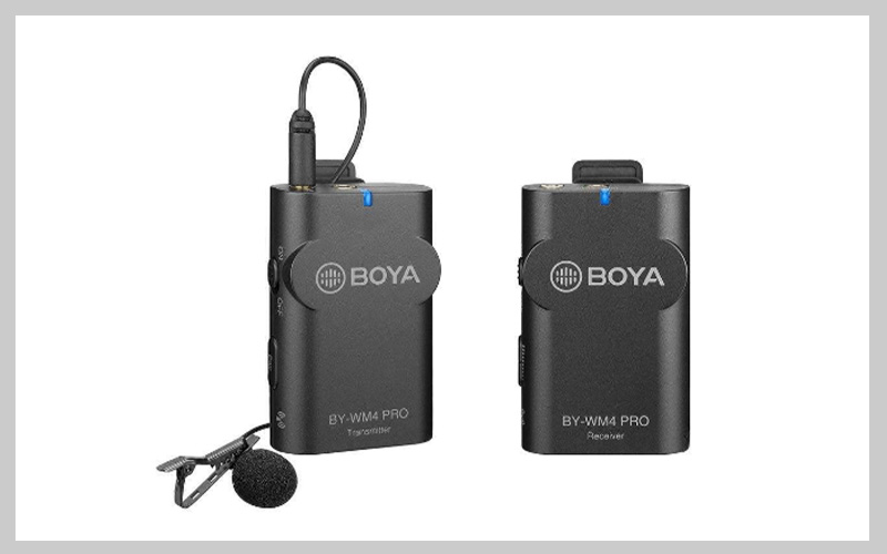 BY-WM4 PRO میکروفن یقه ای بیسیم بویا مدل