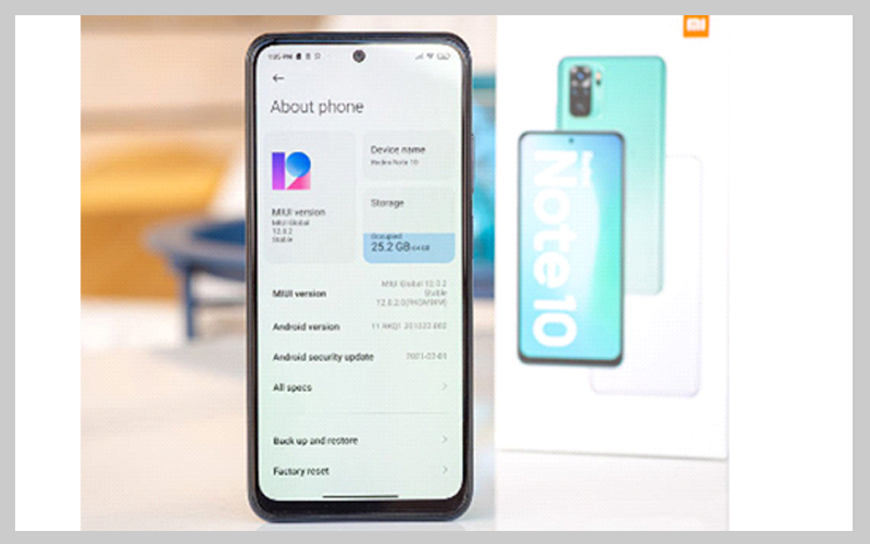 گوشی موبایل شیائومی مدل Redmi Note 10 M2101K7AG