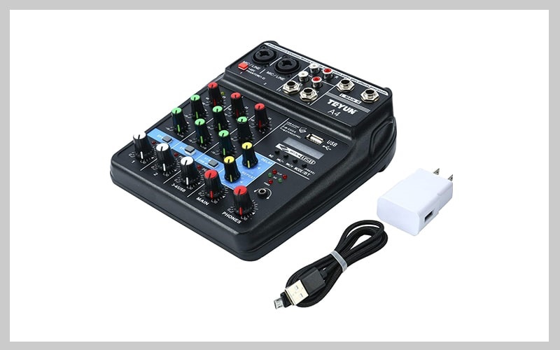 میکسر صدا تی یو ان مدل A4
