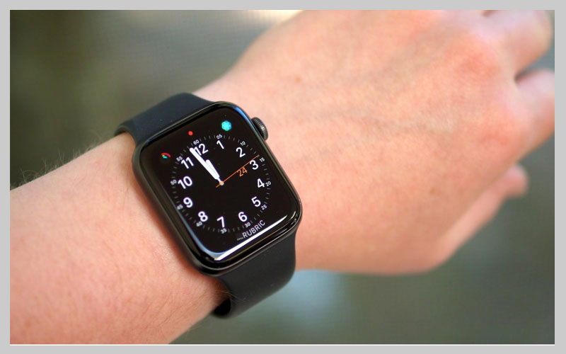 ساعت هوشمند اپل واچ سری 5 مدل 44m Space Aluminum Case Sport Band