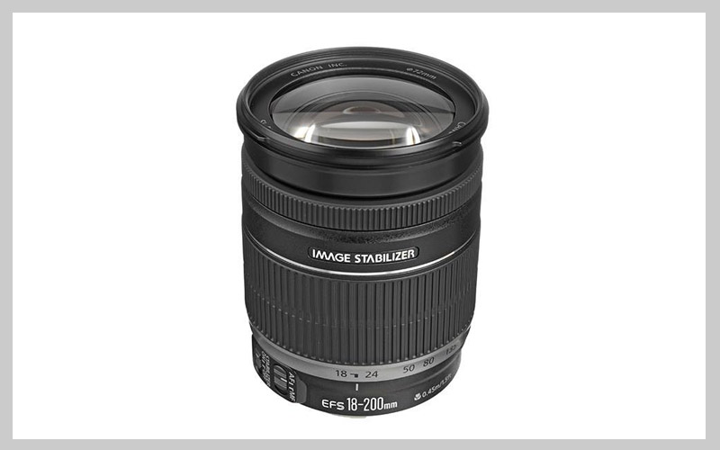 لنز کانن مدل EF-S 18-200mm 1:3.5-5.6 IS