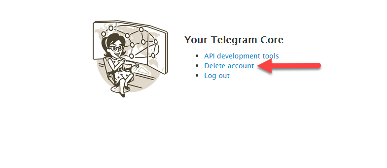 حذف اکانت تلگرام 5