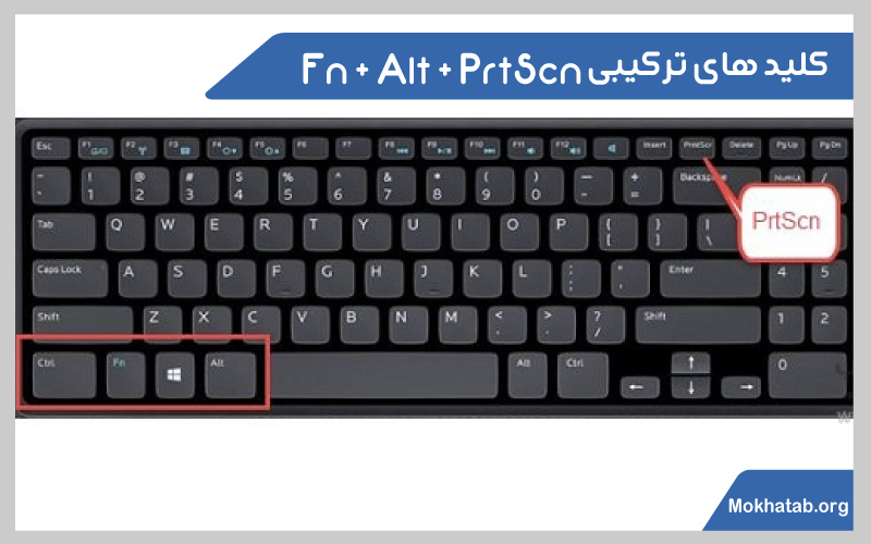 Fn-+-Alt-+-PrtScnاسکرین-شات-گرفتن-از-صفحه-نمایش-لپ-تاپ
