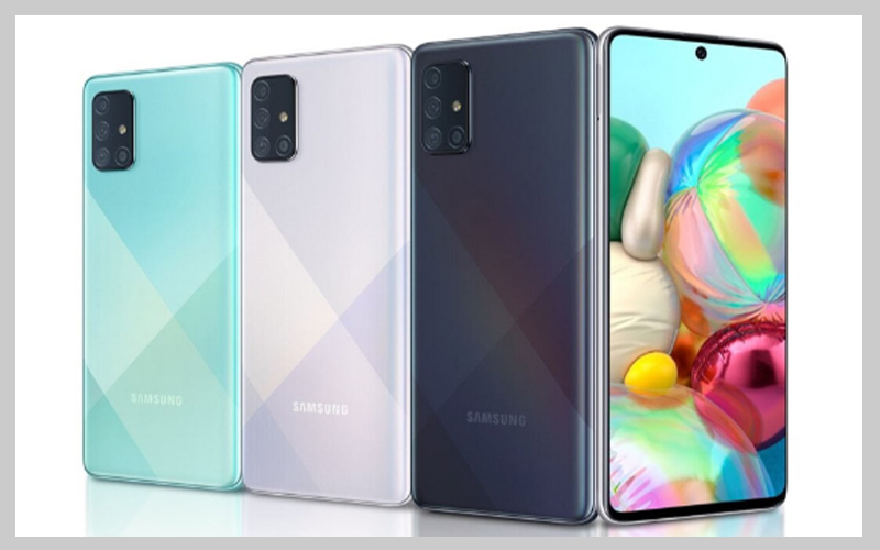 Galaxy A71 SM-A715FDS گوشی موبایل سامسونگ مدل