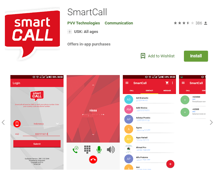 ساخت شماره مجازی رایگان با برنامه Smart Call