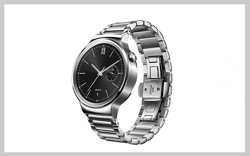 ساعت هوشمند هواوی واچ مدل Steel Case with Steel Link Bracelet