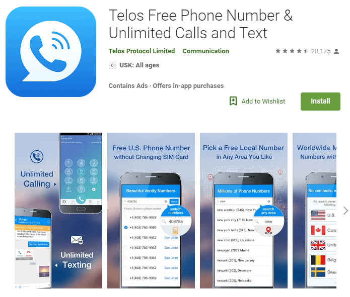 آموزش رایگان ساخت شماره مجازی با برنامه Telos