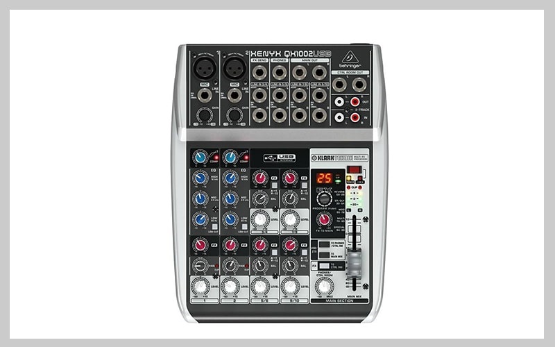 میکسر صدا آنالوگ بهرینگر مدل Xenyx QX1002USB