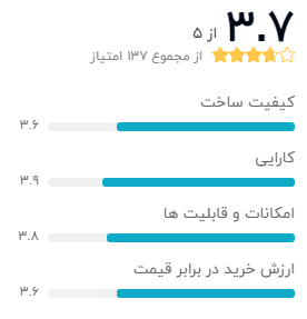 نظر خریداران سه پایه نگهدارنده گوشی یانتنگ مدل VCT-5208