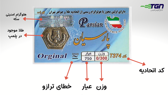 تشخیص سکه پارسیان اصل