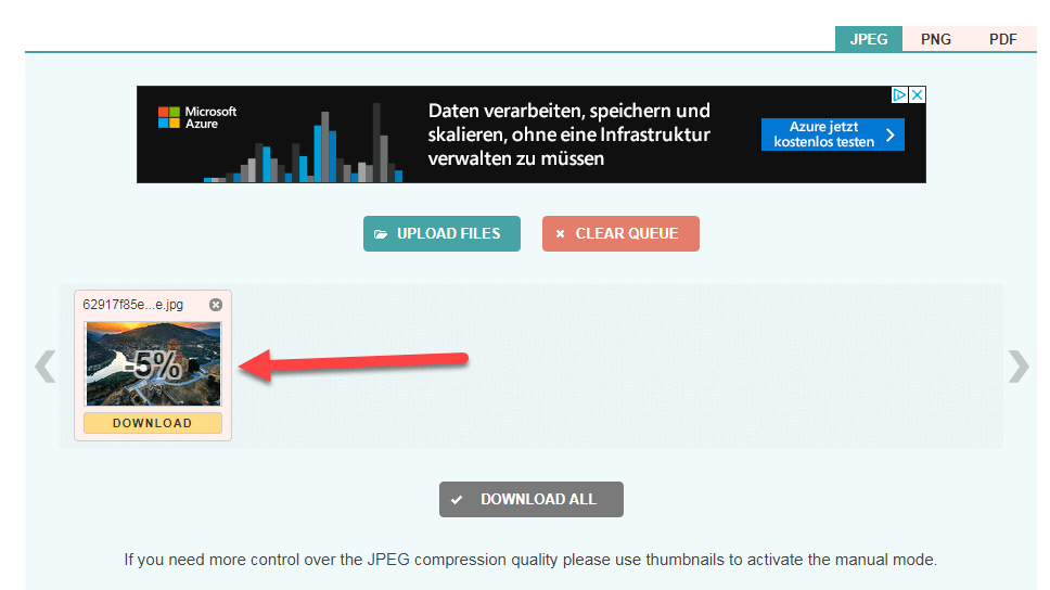 آموزش کم کردن حجم عکس ها با compressjpeg
