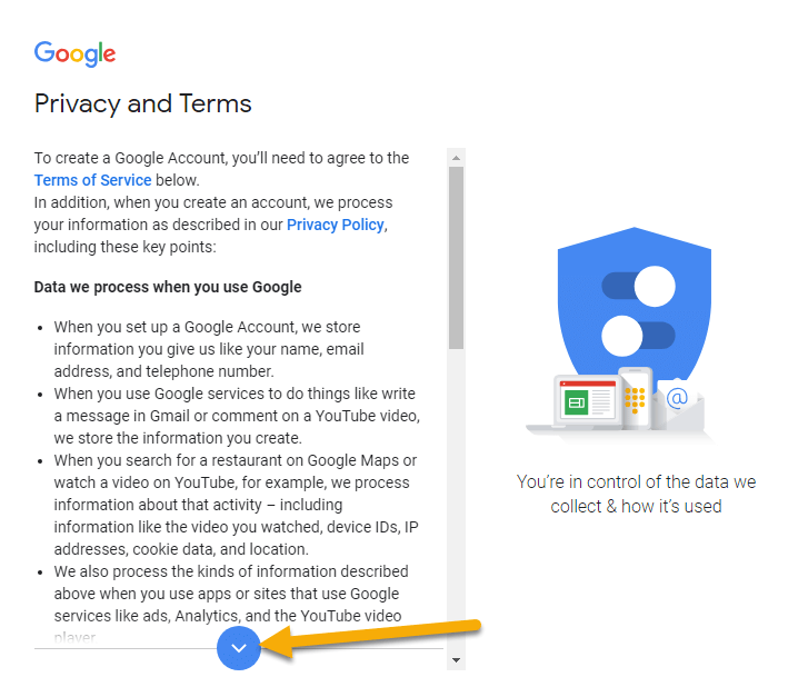 آموزش ساخت ایمیل در جیمیل