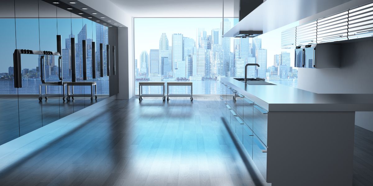 آشپزخانه مدرن و های تک