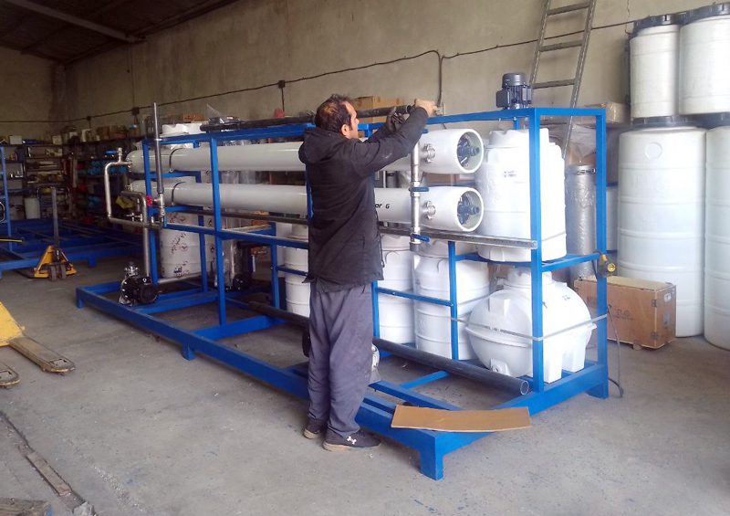 ساخت آب شیرین کن صنعتی