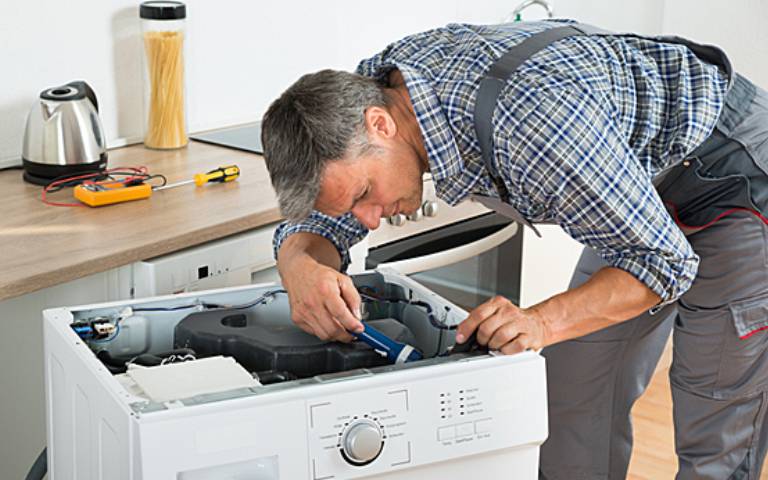 تعمیرات ماشین لباسشویی کنوود در محل