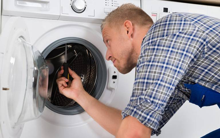 تعمیر ماشین لباسشویی کنوود با گارانتی