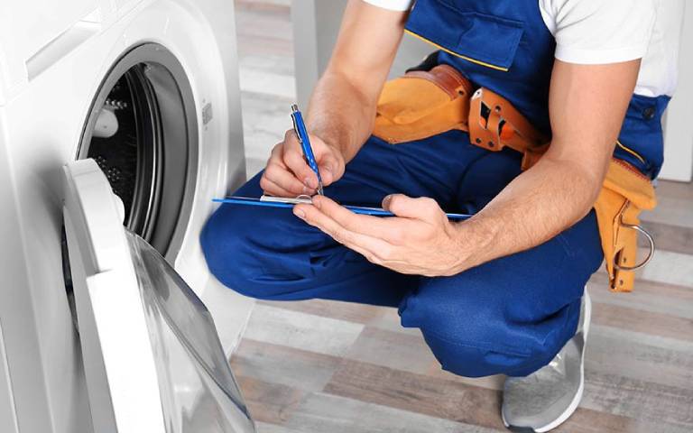 عیب یابی ماشین لباسشویی در خانه