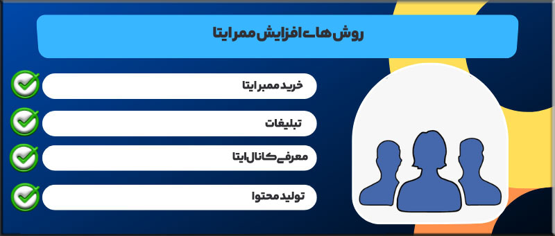 افزایش ممبر ایتا