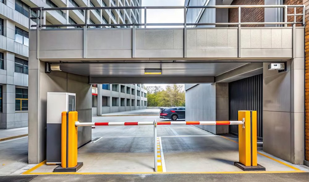 کنترل عبور و مرور به کمک راهبند پارکینگ اتوماتیک