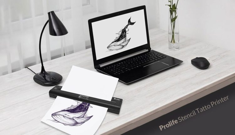 پرینتر استنسیل تاتو
