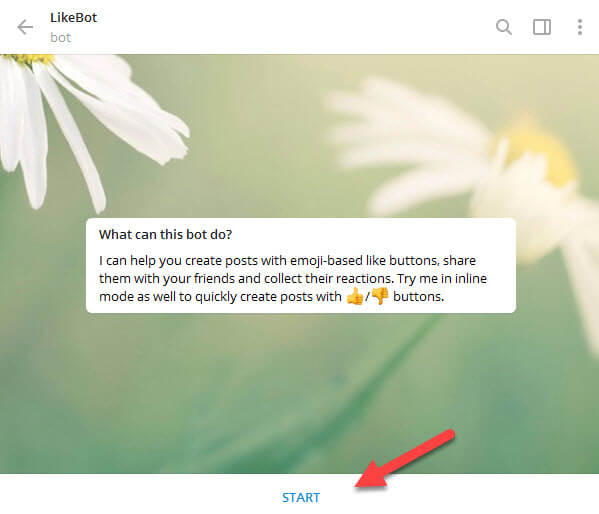 آموزش ساخت نظرسنجی با ربات like