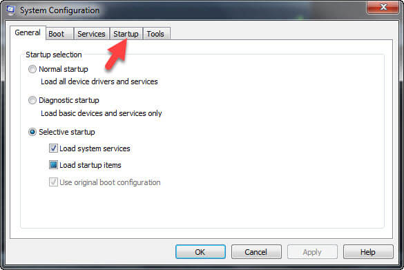 غیرفعال سازی برنامه های Startup ویندوز