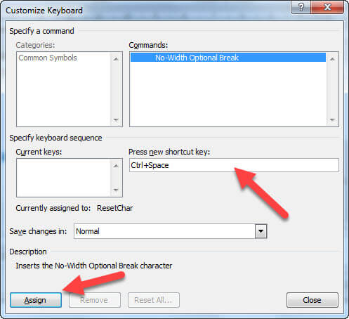 فعال سازی نیم فاصله در word