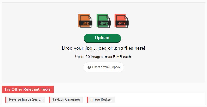 فشرده سازی تصاویر با سایت smallseotools