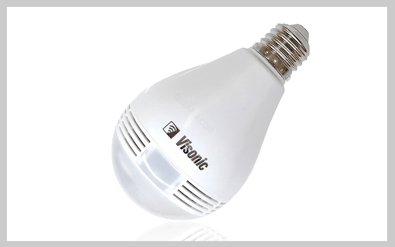 دوربین مدار بسته لامپی ویسونیک(VISONIC BULB CAMERA)