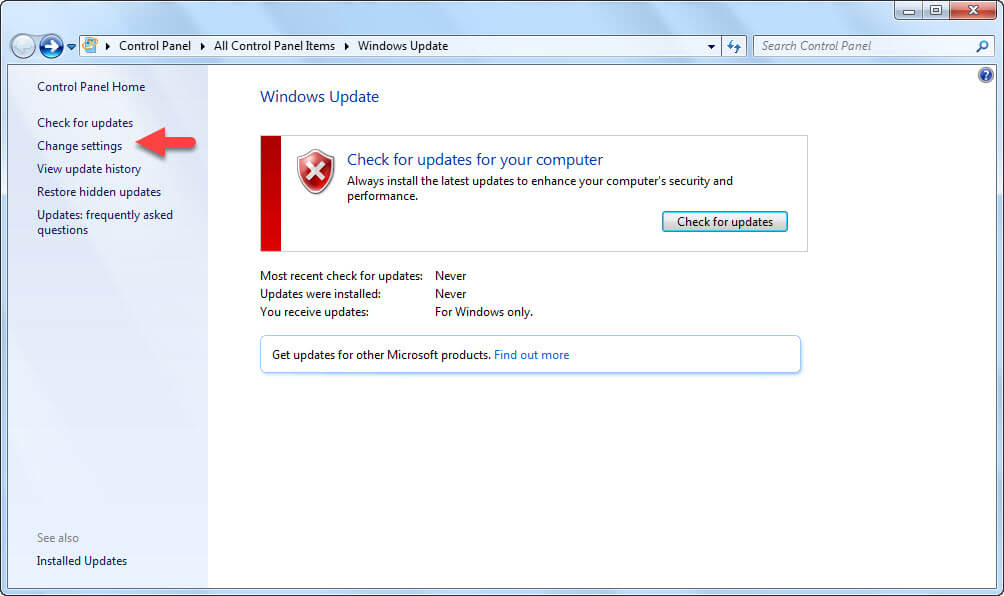 غیر فعال کردن آپدیت ویندوز