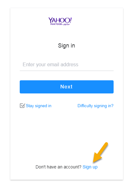 ساخت ایمیل یاهو