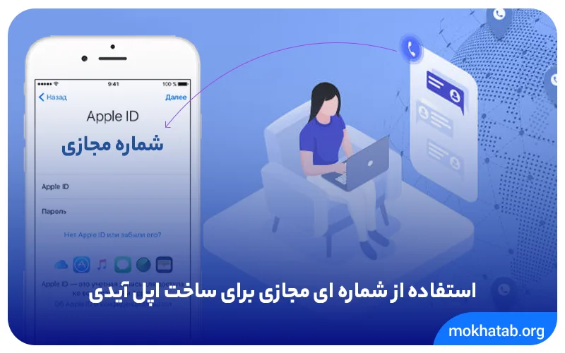  استفاده-از-شماره-ای-مجازی-برای-ساخت-اپل-آیدی.