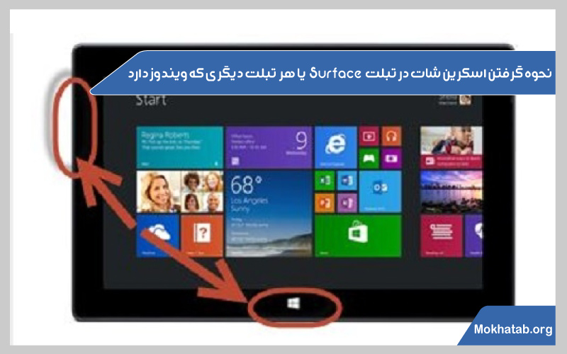 اسکرین-شات-گرفتن-از-صفحه-نمایش-لپ-تاپ-اسکرین-شات-در-تبلت-های-ویندوزی
