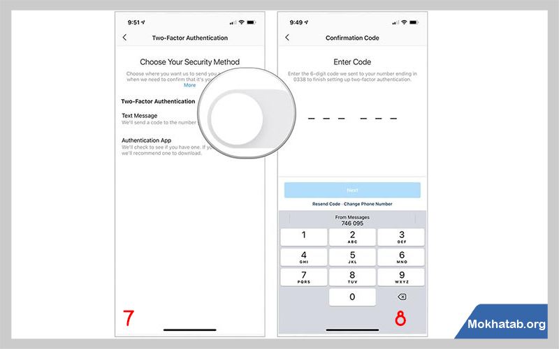 تایید-دو-مرحله-ای-اینستاگرام