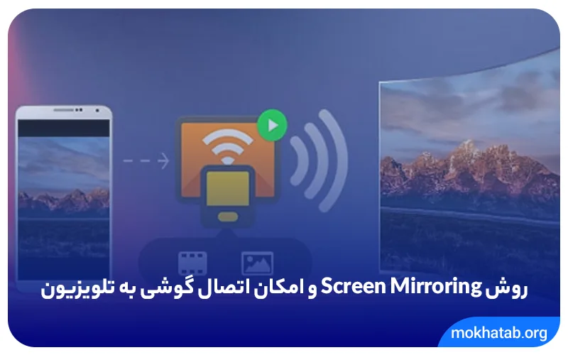 روش Screen Mirroring و امکان اتصال گوشی به تلویزیون