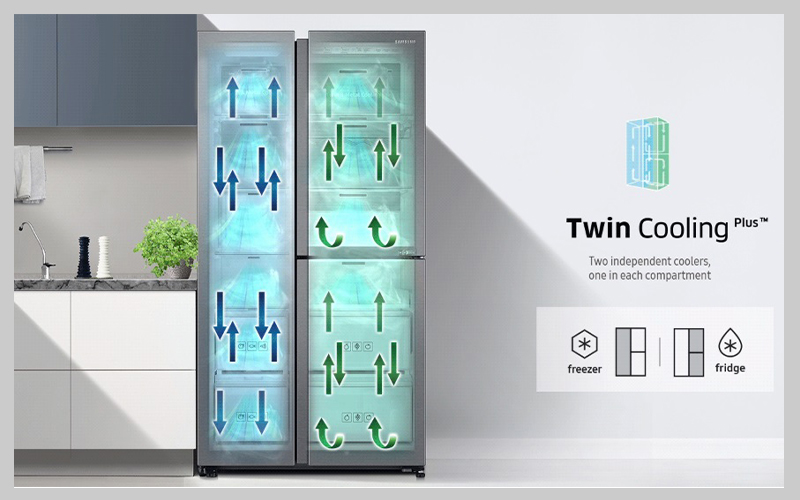 سیستم خنک کننده دوگانه و FLEXZONE