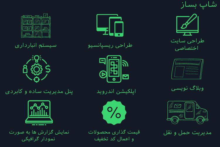 فروشگاه ساز شاپ بساز