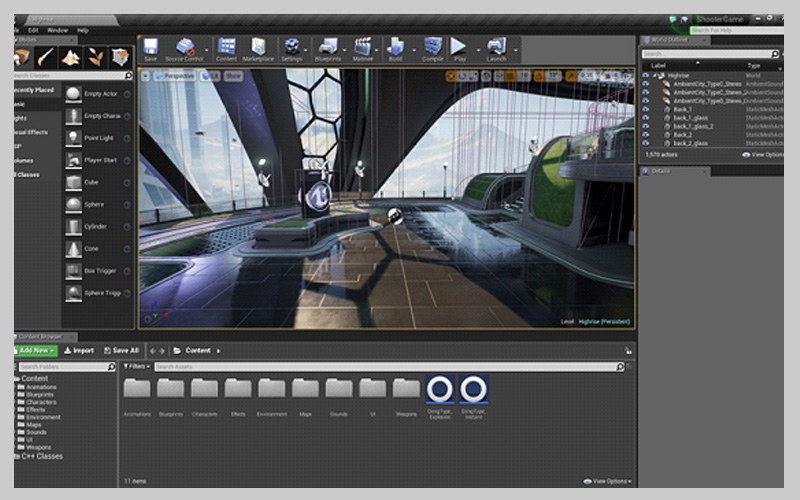 موتور بازی سازی آنریل انجین (Unreal Engine)