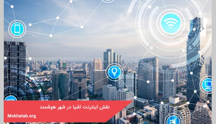 نقش اینترنت اشیا در شهر هوشمند