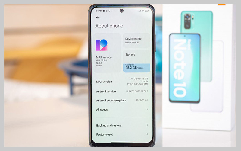 گوشی موبایل شیائومی مدل Redmi Note 10 M2101K7AG
